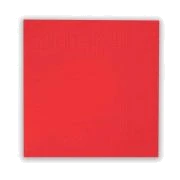 16PK 33cm RED NAPKINS