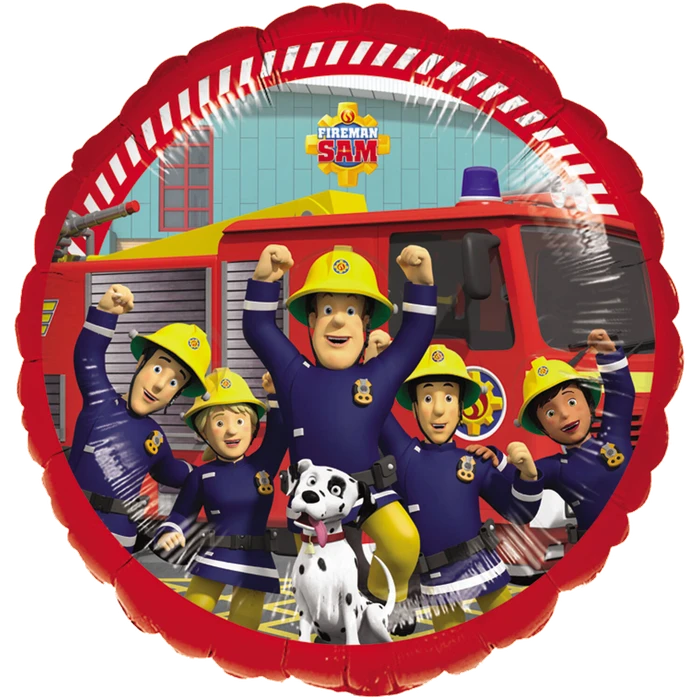 18In Fireman Sam Foil Balloon