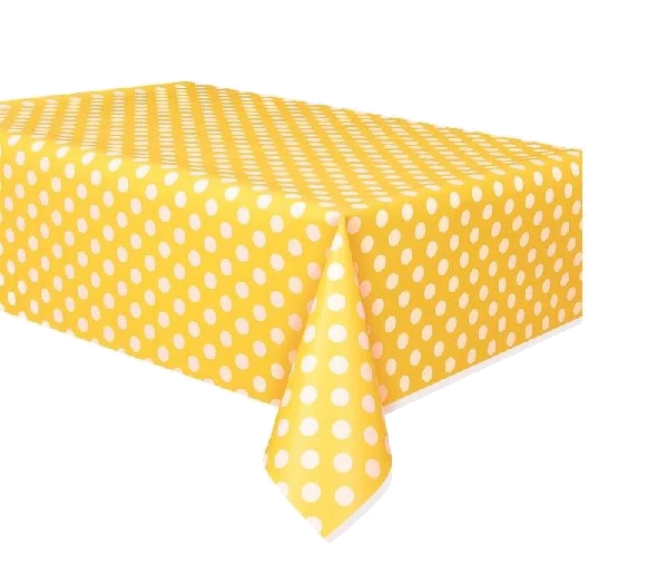 Plastic Dots Tablecovers