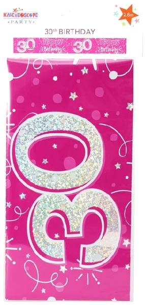 9FT FEMALE 30TH BIRTHDAY BANNER