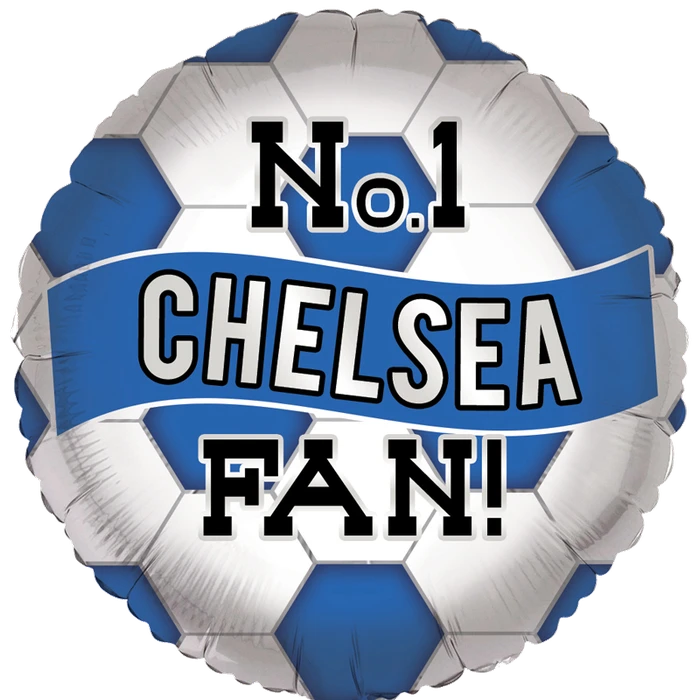 18In Chelsea Open Foil Balloon