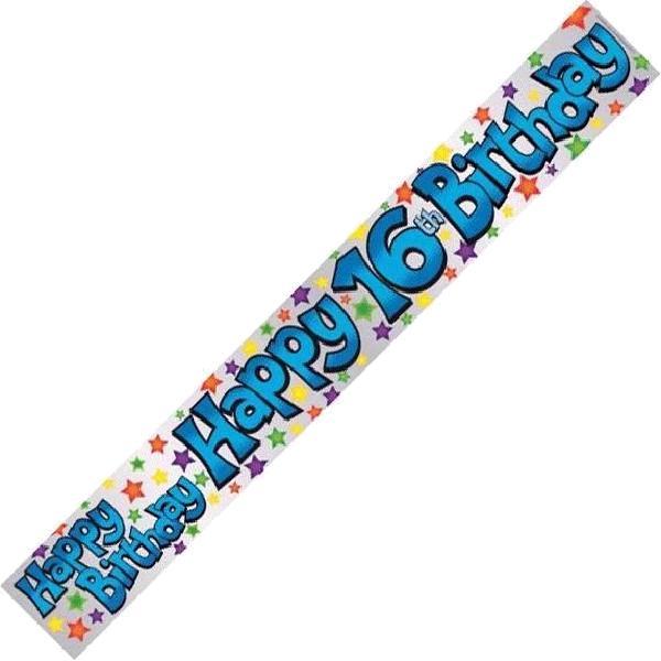 16 TODAY 9FT BANNER