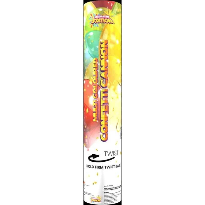 27.5Cm Asst Colours Confetti Can