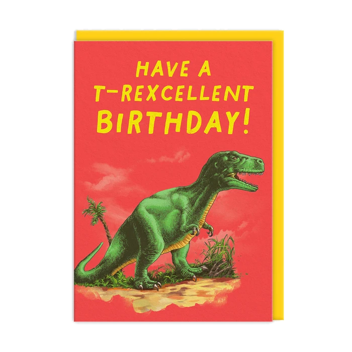 T-Rexcellent Greeting Card