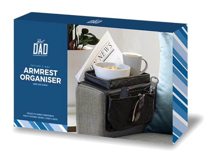 BEST DAD ARMREST ORGANISER