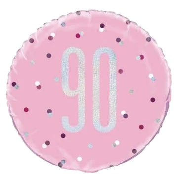 18In Glitz Pink 90 Foil Balloon