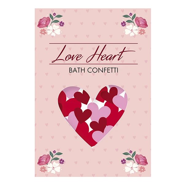 Heart Bath Confetti