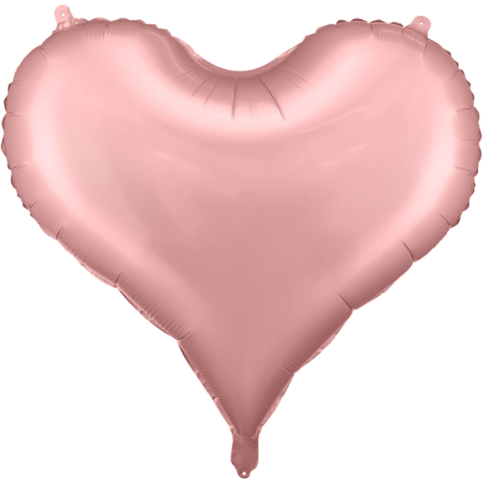 18In Light Pink Trendy Heart Foil Balloon