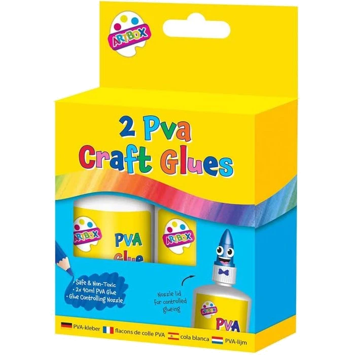 ART BOX GLUE PVA 2X40ML