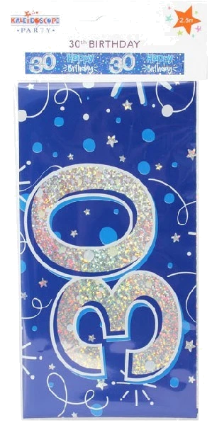 9FT MALE 30TH BIRTHDAY BANNER