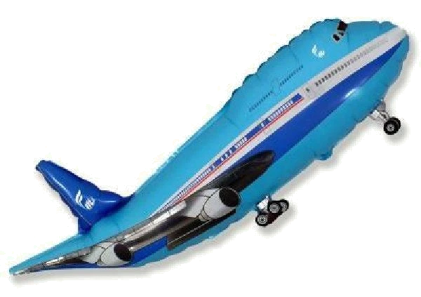 30In Blue Aeroplane Supershape