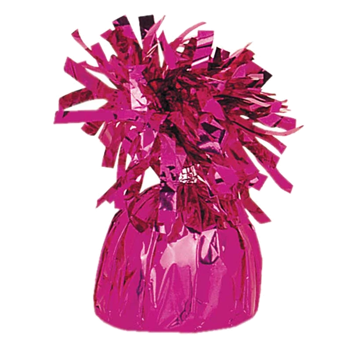 Magenta Foil Balloon Weight 2