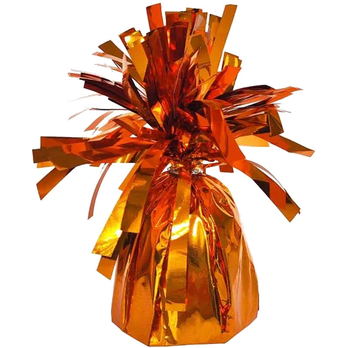ORANGE FOIL BALLOON WEIGHT