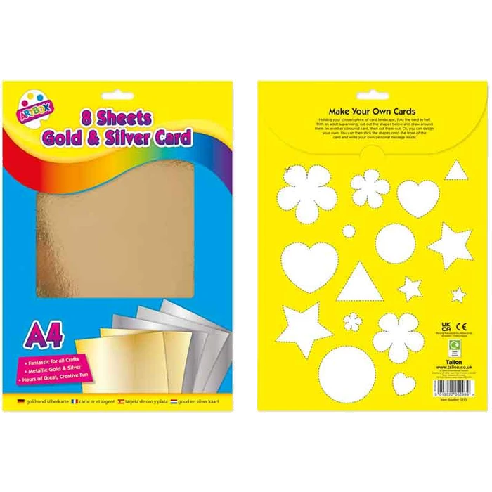 Art Box Gold And Silver Card 8