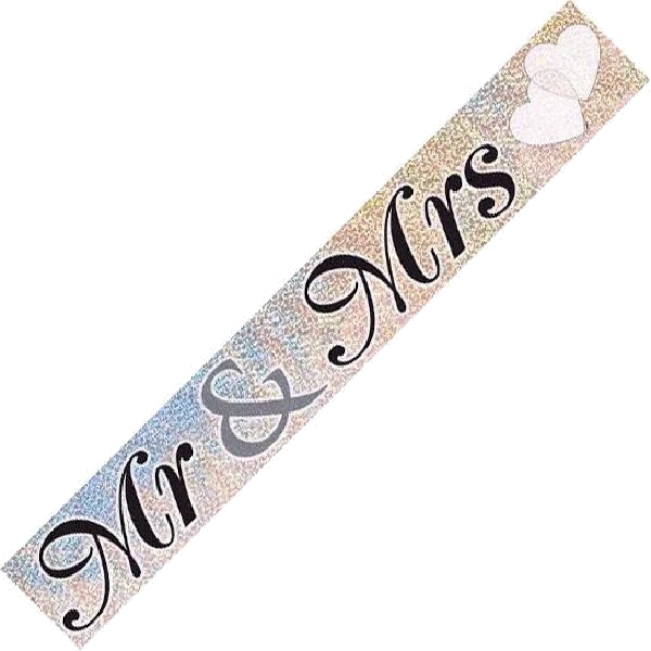 12FT MR & MRS PRISMATIC BANNER