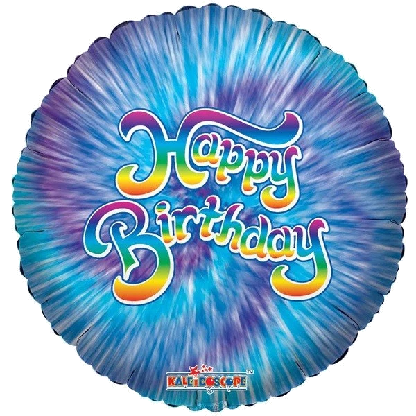 18IN BIRTHDAY IN BLUE FOIL BALLOON
