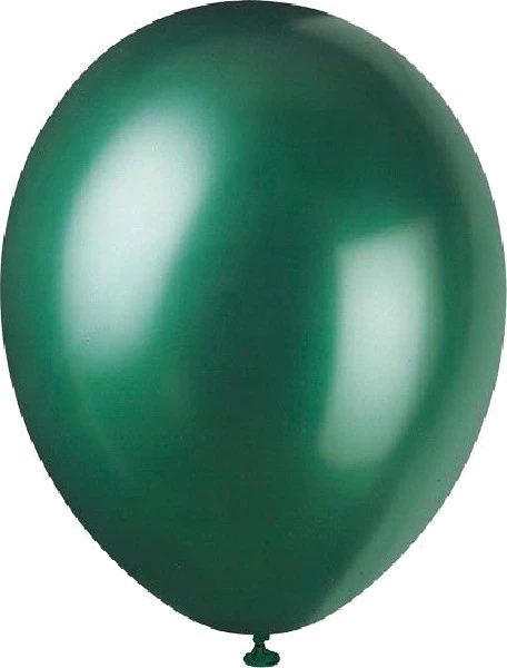 (8) 12In Evergreen Pearlised Balloons