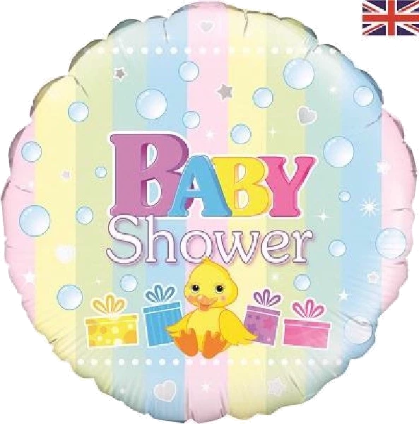 18In Baby Shower Foil