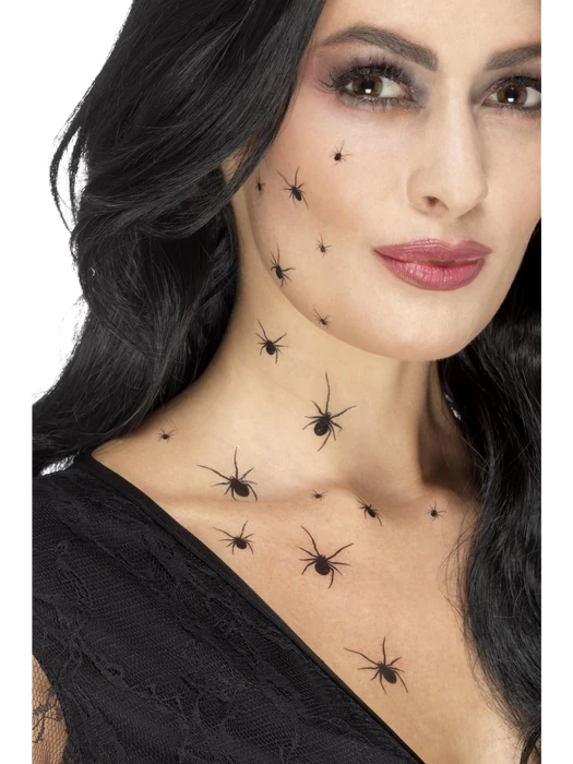 Crawling Spider Tattoo Transfers