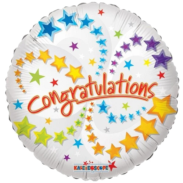 18IN CONGRATULATIONS FOIL BALLOON