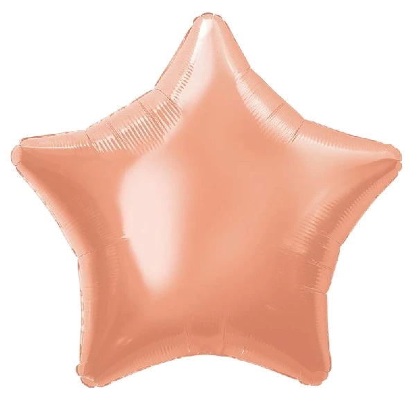 20In Rose Gold Star Foil Balloon