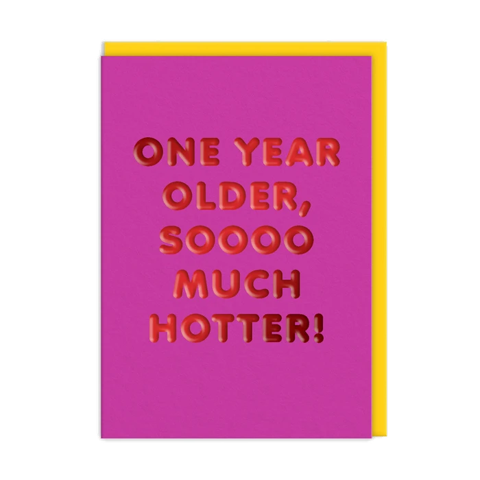 So Much Hotter! Greeting Card
