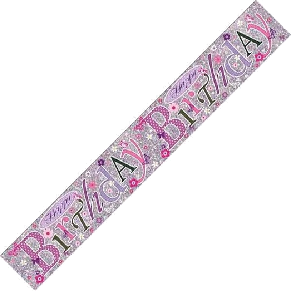 9FT BIRTHDAY BANNER
