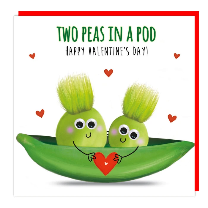 Valentine Fluff - Peas In A Pod