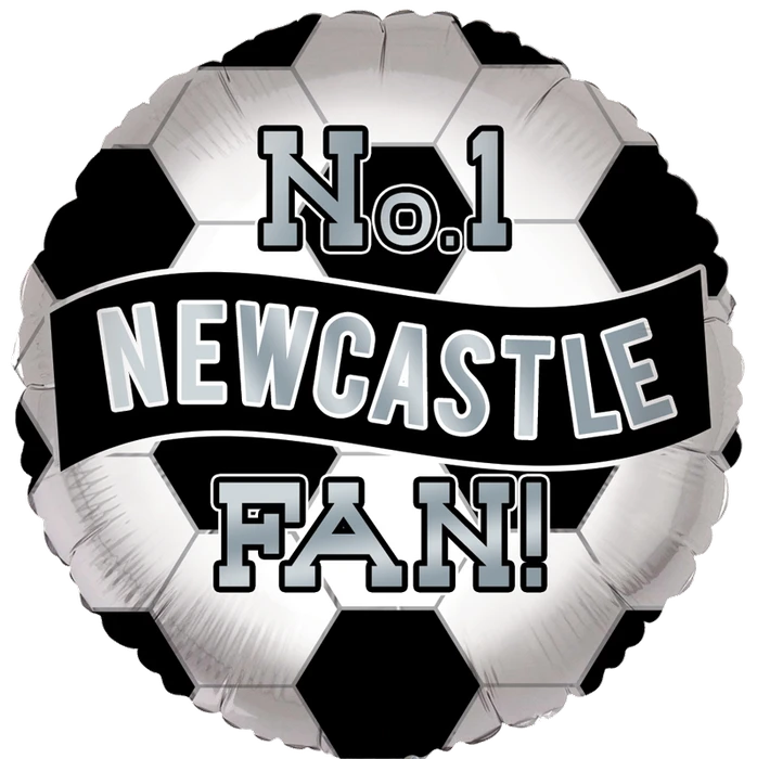18In Newcastle Open Foil Balloon