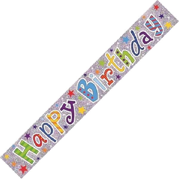 9FT BIRTHDAY BANNER