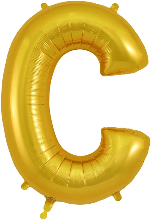 Oak Tree 34-inch letter C balloon
