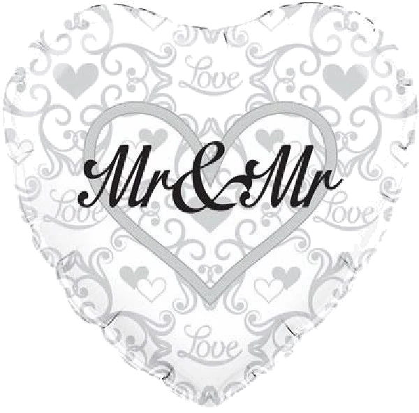 MR & MR 18IN FOIL BALLOON