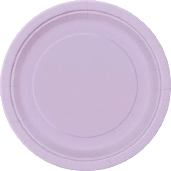 16PK 9IN LAVENDAR PLATES