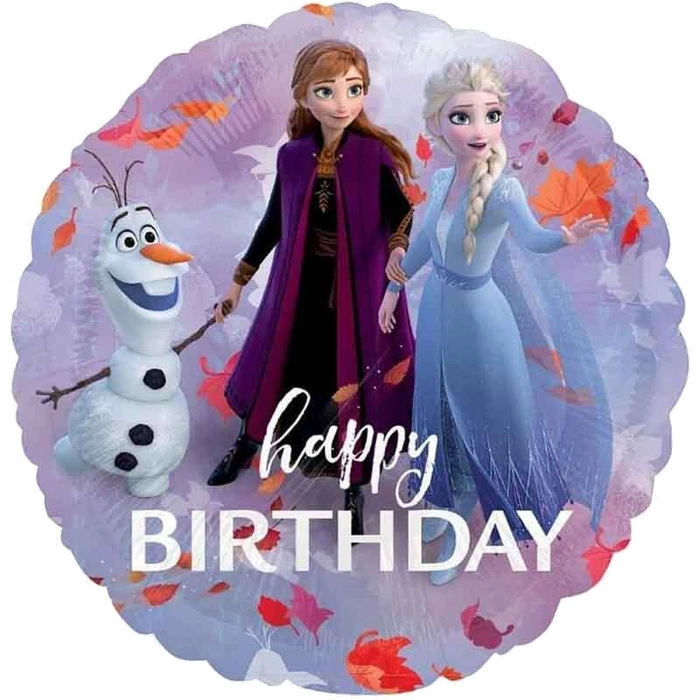 18In Frozen 2 Happy Birthday