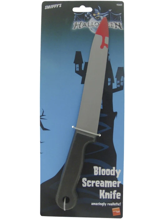 Blood Stained Screamer Knife