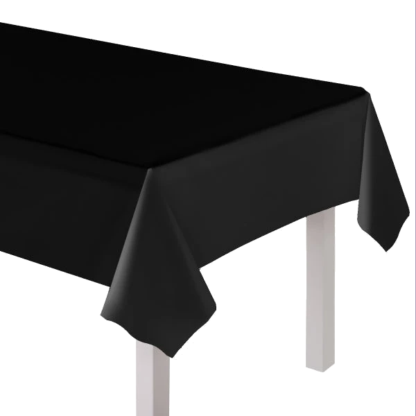 Charcoal Black Plastic Tablecover