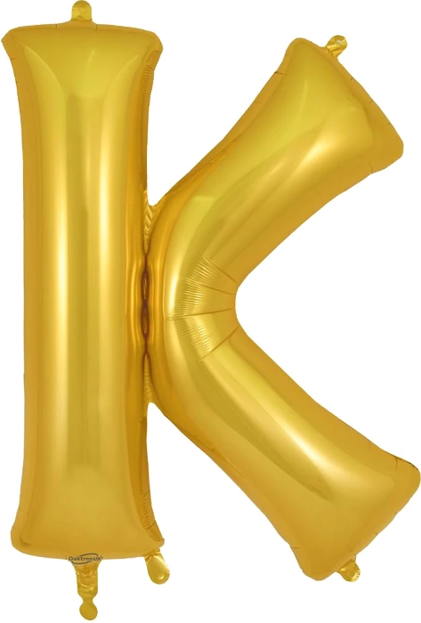Oak Tree 34-inch letter K balloon