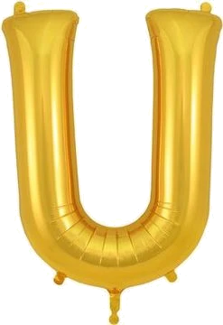 Oak Tree 34-inch letter U balloon