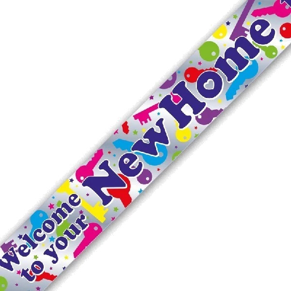 9FT WELCOME TO YOUR NEW HOME BANNER