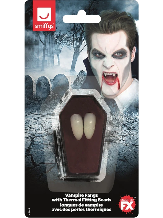 Vampire Fangs with Thermal Fitting Beads