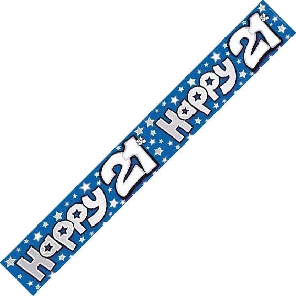 21ST BLUE STARS 9FT BANNER
