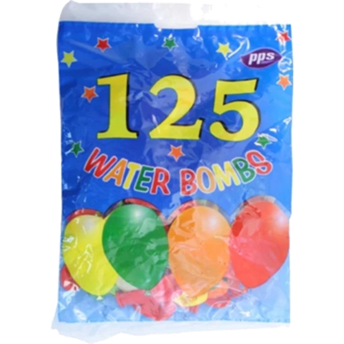 125 water balloons