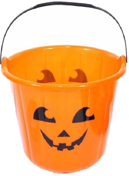 18X16CM PUMPKIN BUCKET