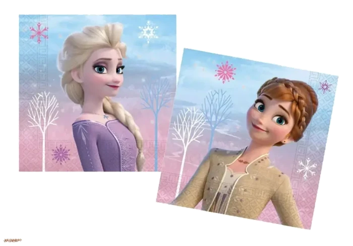 20Pk Frozen Ii Wind Spirit Napkins