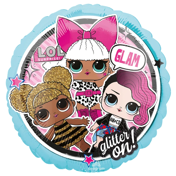 18In Lol Glam Foil Balloon