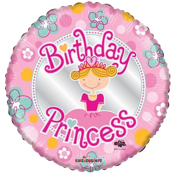 18IN BIRTHDAY PRINCESS FOIL