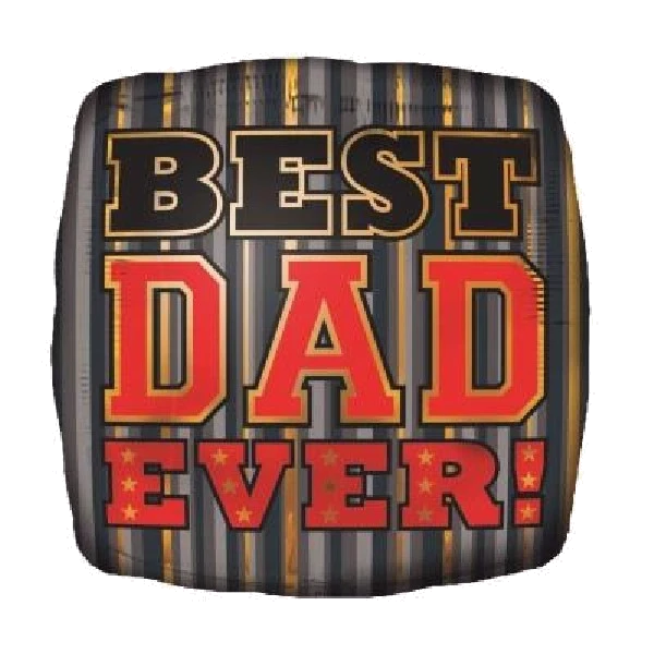 BEST DAD 18IN FOIL BALLOON
