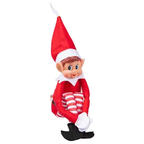 12In Red Reg Long Leg Boy Elf