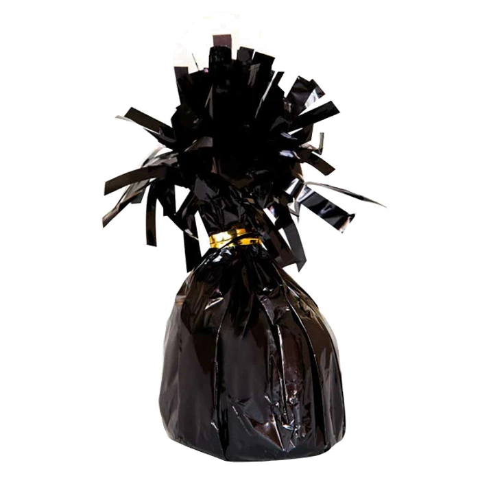 Black Foil Balloon Weight 4