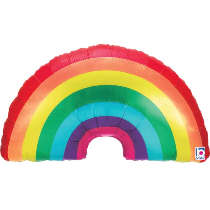 36In Rainbow Foil Balloon